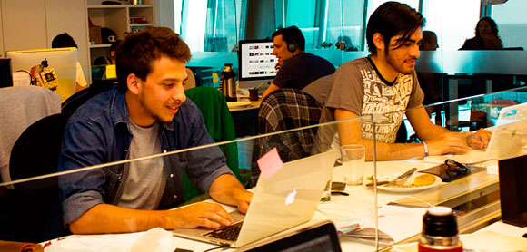 Lester Salhuana y Fernando Verdura