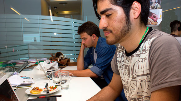 Fernando Verdura y Lester Salhuana