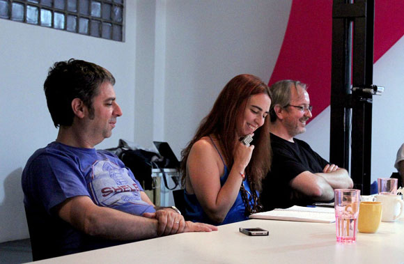 Fernando "Cheche" Tchechenitsky, Marina Prieto y Bernardo Geoghegan