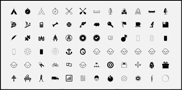 Parte de los miles de íconos del Noun Project