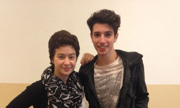 Victoria Longhi y Lucas Cristin, embajadores PB